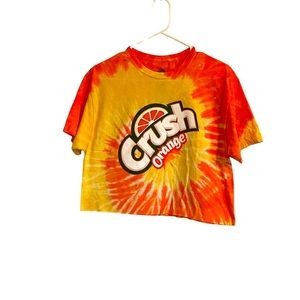 Orange Crush cropped Top M